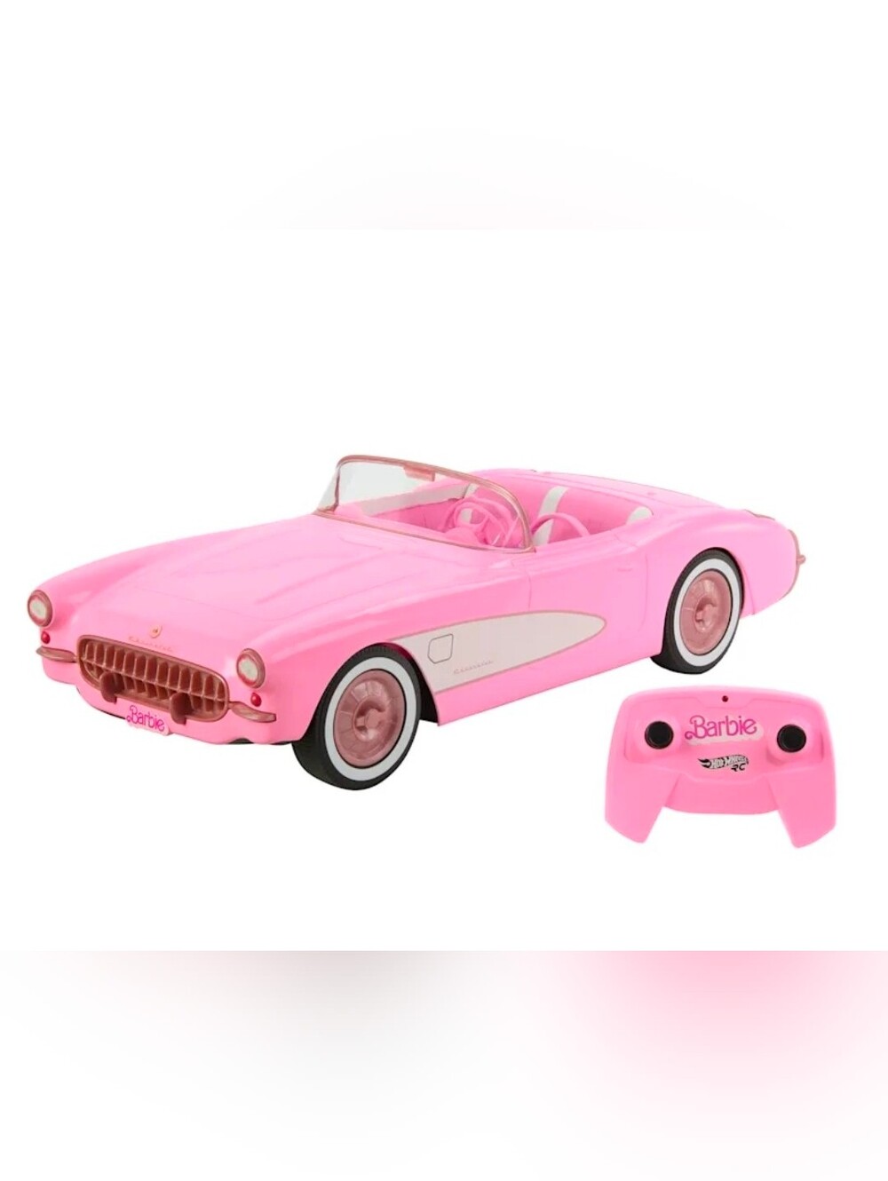 RC Mattel Barbie Hot Wheels Remote Control Corvette Stingray Convertible Car